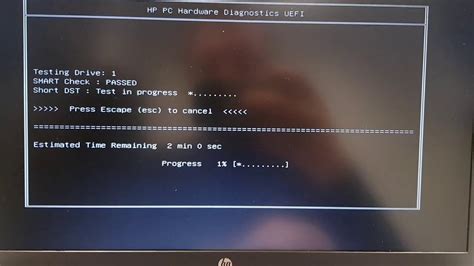 hp hard disk test|diagnostic test on hp laptop.